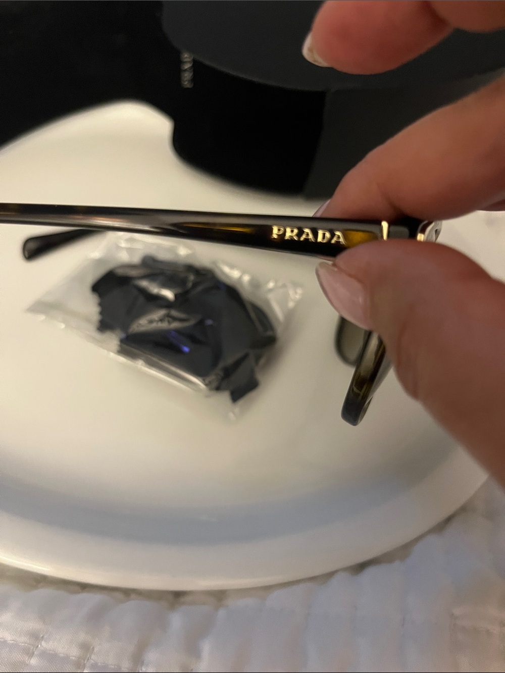 Prada Tortoiseshell Frame Sunglasses with Brown Lenses - Picture 2 of 4